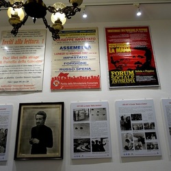 PEPPINO IMPASTATO. Fotografie di Giulio Azzarello ©2022. PEPPINO IMPASTATO. Fotografie di Giulio Azzarello ©2022.