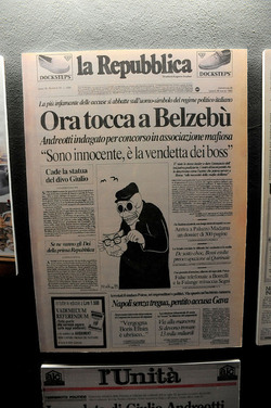 MUSEO DELLA MAFIA a Salemi. Fotografie di Giulio Azzarello 2014.