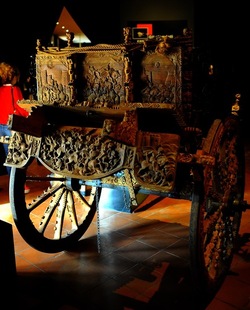 MUSEO DEL CARRETTO SICILIANO D Aumale. Fotografie di Giulio Azzarello &copy;2018.