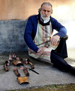 MIMMO CUTICCHIO puparo siciliano ritratti. Fotografie di Giulio Azzarello &copy;2014.