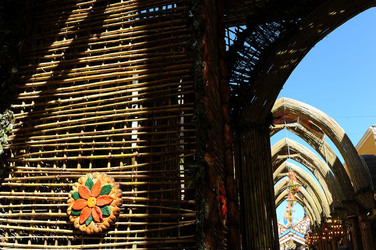 GLI ARCHI DI PASQUA a San Biagio Platani in Sicilia. Fotografie di Giulio Azzarello &copy;2014.