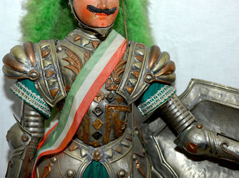 PUPI SICILIANI del 900 e dell 800. Collezione Cuticchio BIS . Fotografie di Giulio Azzarello &copy;2014.