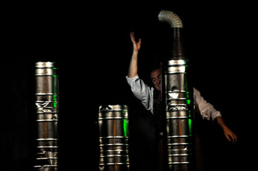 MARCO RENZI e il suo teatro. Fotografie di Giulio Azzarello ©2014.