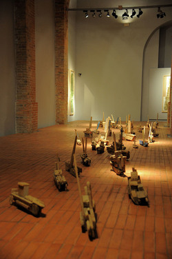 Installazione di Anne Clemence DeGrollee alla GAM di Palermo. Fotografie di Giulio Azzarello ©2017. Installazione di Anne Clemence DeGrollee alla GAM di Palermo. Fotografie di Giulio Azzarello ©2017.