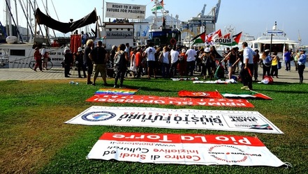 FREEDOM FLOTTILA verso Gaza da Palermo. Fotografie di Giulio Azzarello ©2018. FREEDOM FLOTTILA verso Gaza da Palermo. Fotografie di Giulio Azzarello ©2018.
