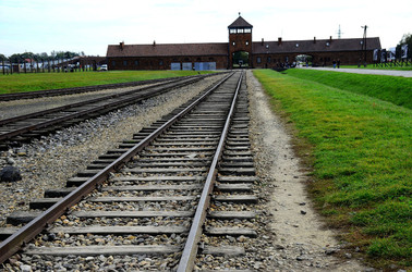 AUSCHIWITZ BIRKENAU il luogo della storia il campo. Fotografie di Giulio Azzarello &copy;2016.