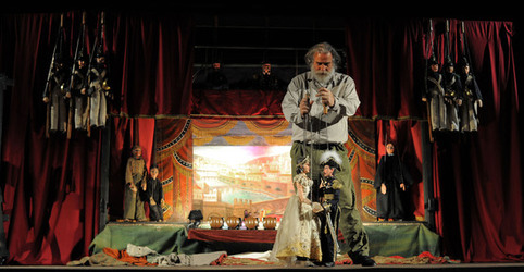 MIMMO CUTICCHIO puparo siciliano ritratti. Fotografie di Giulio Azzarello &copy;2014.