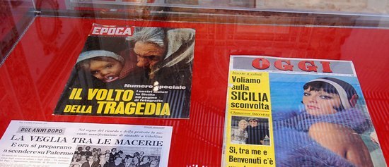 MUSEO della Memoria DEL BELICE a S.Margherita del Belice. Fotografie di Giulio Azzarello &copy;2014.