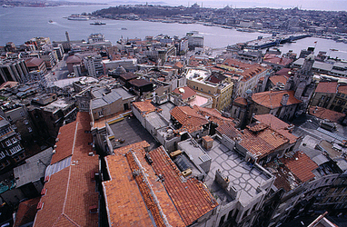 ISTAMBUL in Turchia panoramiche e particoalri. Fotografie di Giulio Azzarello &copy;2014.
