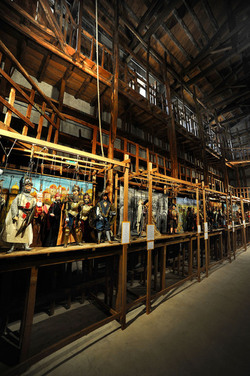 TRADIZIONI IN VIAGGIO mostra di pupi di Mimmo Cuticchio. Fotografie di Giulio Azzarello &copy;2014.