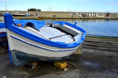 BARCHE da PESCA fotografie di Giulio Azzarello &copy;2019.