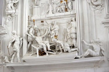 GLI STUCCHI DI GIACOMO SERPOTTA. Fotografie di Giulio Azzarello &copy;2018.