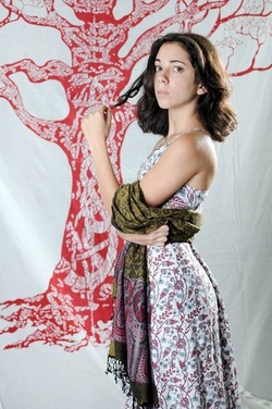 ISABELLA SCIORTINO attrice italiana. Fotografie di Giulio Azzarello &copy;2018.