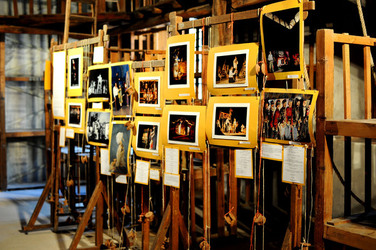 TRADIZIONI IN VIAGGIO mostra di pupi di Mimmo Cuticchio. Fotografie di Giulio Azzarello &copy;2014.