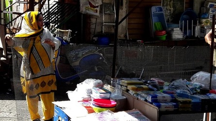 IL MERCATO DI BALLAR&ograve; a Palermo. Fotografie di Giulio Azzarello &copy;2018.