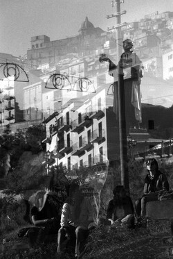 PROCESSIONE RELIGIOSA a Ganci in Sicilia. Fotografie di Giulio Azzarello &copy;2014.