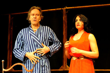 IL CABARET di Moschella Mul&egrave; attori e registi siciliani italiani. Foto di Giulio Azzarello &copy;2014.