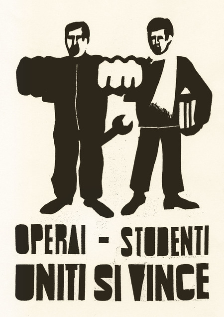 MANIFESTO LOTTE OPERAI E STUTENTI