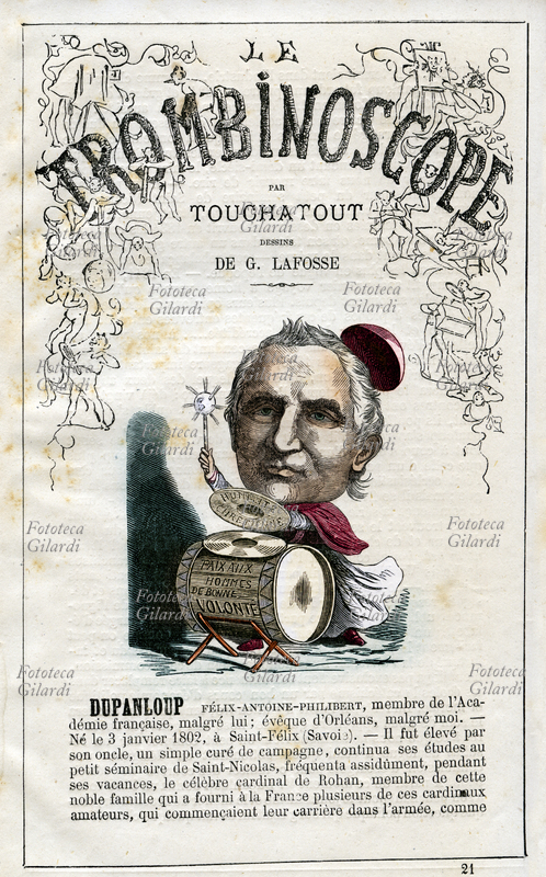 Félix DUPANLOUP (1802 - 1878) vescovo di Orléans. Una sua famosa omelia su Giovanna d\