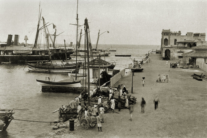 PORTO DI MASSAUA 1890 CIRCA PORTO DI MASSAUA 1890 CIRCA