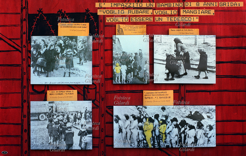 NAZISMO ANTISEMITISMO "È impazzito un bambino di 8 anni grida: \