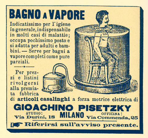 BAGNO A VAPORE PISETSKY 1900 BAGNO A VAPORE PISETSKY 1900
