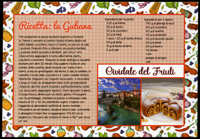 LA GUBANA DI CIVIDALE DEL FRIULI LA GUBANA DI CIVIDALE DEL FRIULI