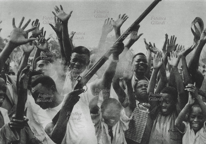 CONGO 30 giugno 1960. Repubblica democratica del Congo: si festeggia l\
