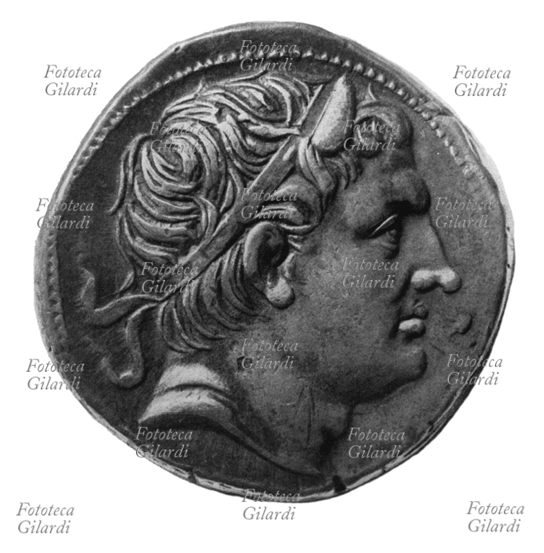 DEMETRIO I di Macedonia (337 a.C. – 283 a.C.) detto Poliorcete (assediatore di città), ebbe una parte importante nelle lotte dei diadochi, i generali macedoni che alla morte di Alessandro Magno (323 a.C.) si contesero il controllo del suo impero. Con il padre Antigono Monoftalmo fu fautore del principio dell\