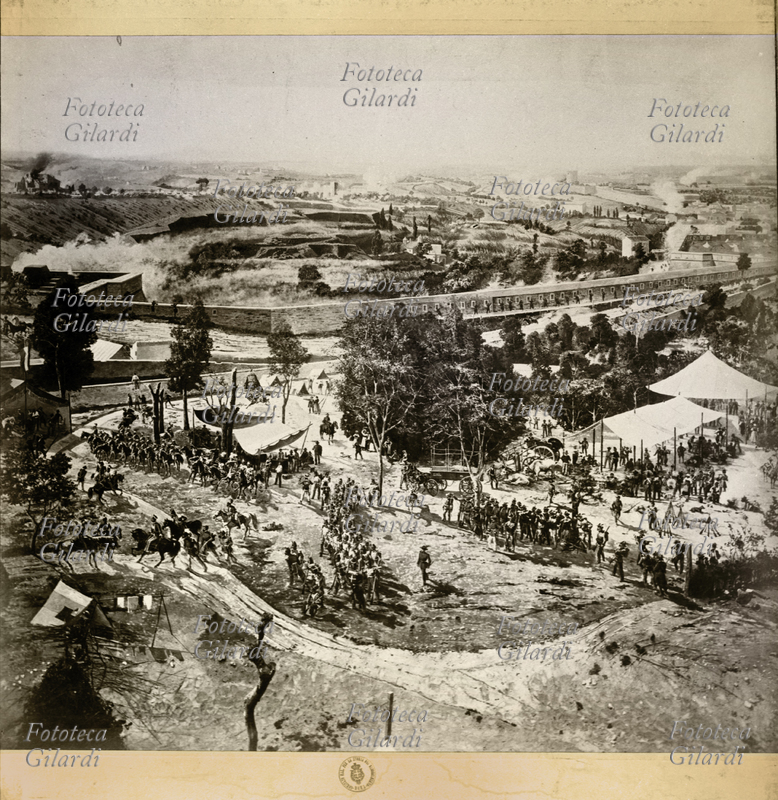 STORIA DELLA FOTOGRAFIA La prima panoramica gigante calotipica con trasporti pittografici, eseguita durante l\