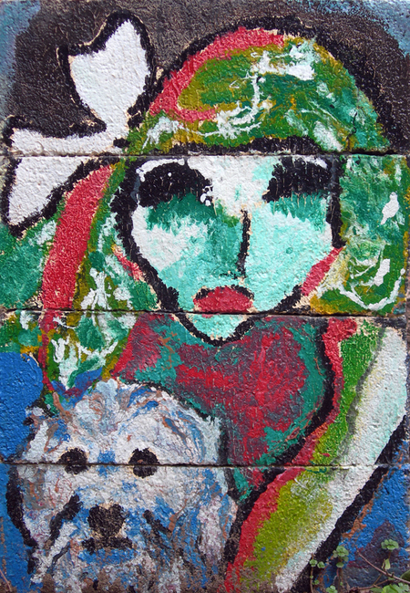 PAINTING OF ANDO GILARDI OF APRES KIRKNER