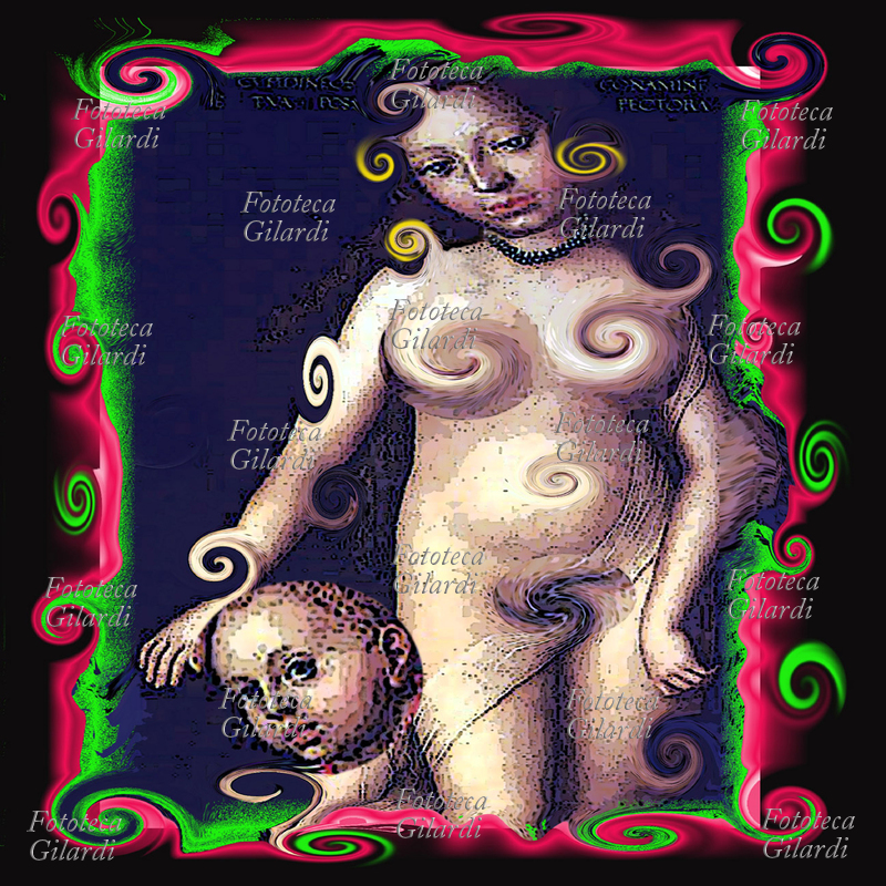 Ando GILARDI (1921 - 2012) Nudo vorticoso (Prelievi1), d\