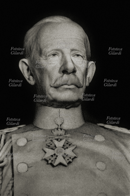Alfred GRAF VON SCHLIEFFEN (1833-1913) generale tedesco, feldmaresciallo e stratega, servì come capo di Stato Maggiore nell\