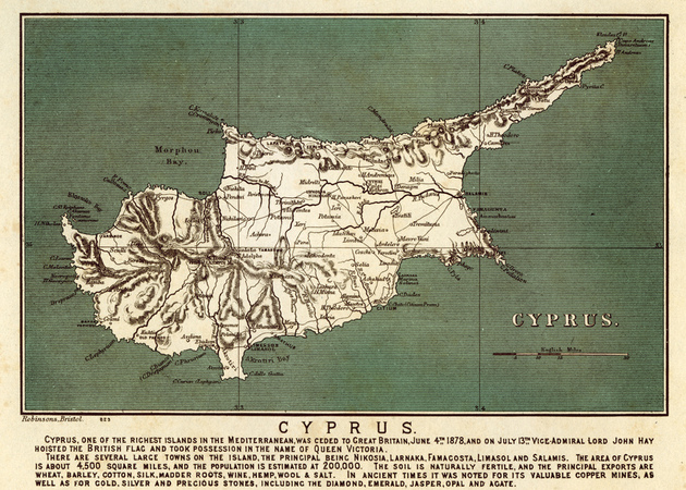 MAPPA DI CIPRO MAPPA DI CIPRO
