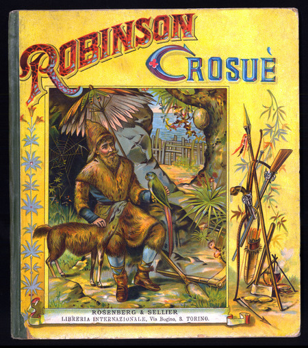 ROBINSON CRUSOE COVER 1890 ROBINSON CRUSOE COVER 1890