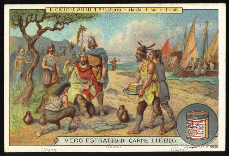 ARTÙ (4) sbarca in Irlanda ed esige un tributo. Dopo aver combattuto gli irlandesi, ed aver sottomesso tutti i capi clan dell\