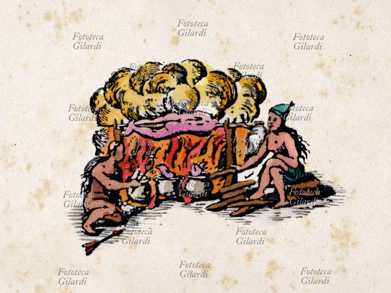 CANNIBALISMO Scena di cannibalismo su di un\