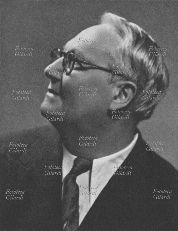 Franco ALFANO (1875-1954) compositore, ritratto fotografico. A lui nel 1925 fu affidato il compito di terminare, sugli appunti lasciati da Giacomo Puccini l\