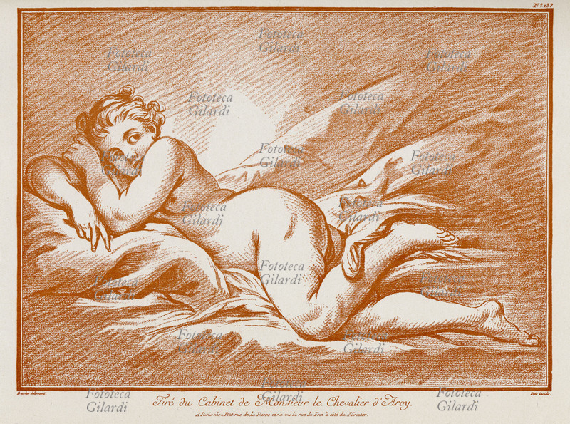 François BOUCHER (1703-1770) Mademoiselle O\