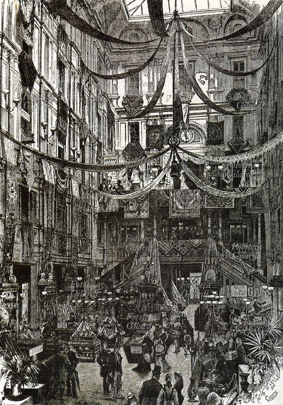 COMMERCIO Interno dei magazzini \