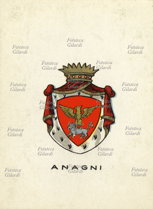 ANAGNI (Frosinone) Comune sito nella Valle Latina; di aspetto medioevale, è ubicato nel luogo dell\