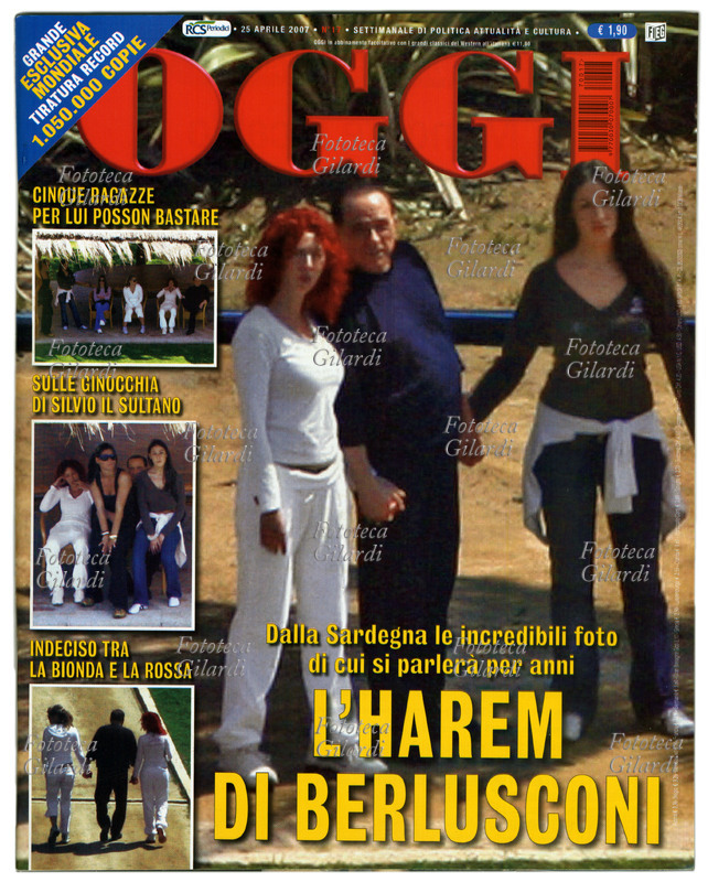 GIORNALI Copertina del settimanale \