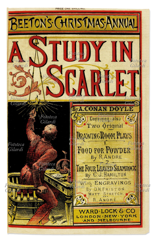 Arthur CONAN DOYLE Copertina del "Beeton\