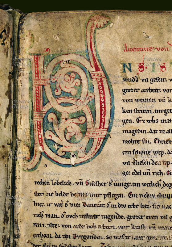 PALEOGRAFIA Dettaglio di una pagina dal \