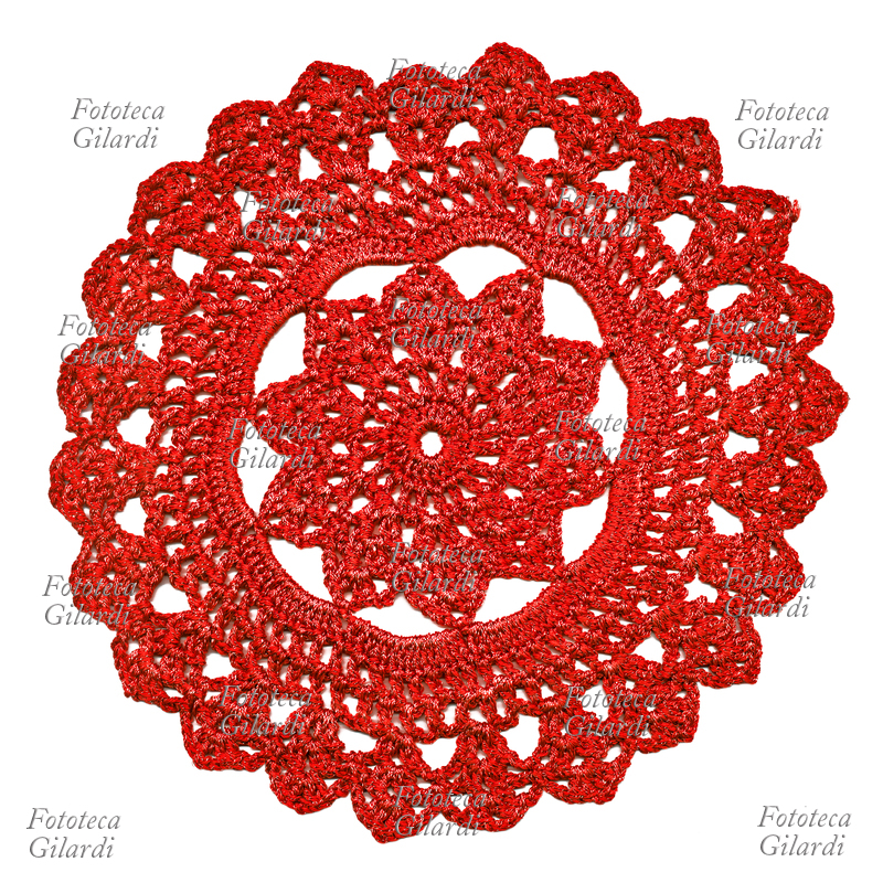 DECORAZIONE centrino realizzato all\