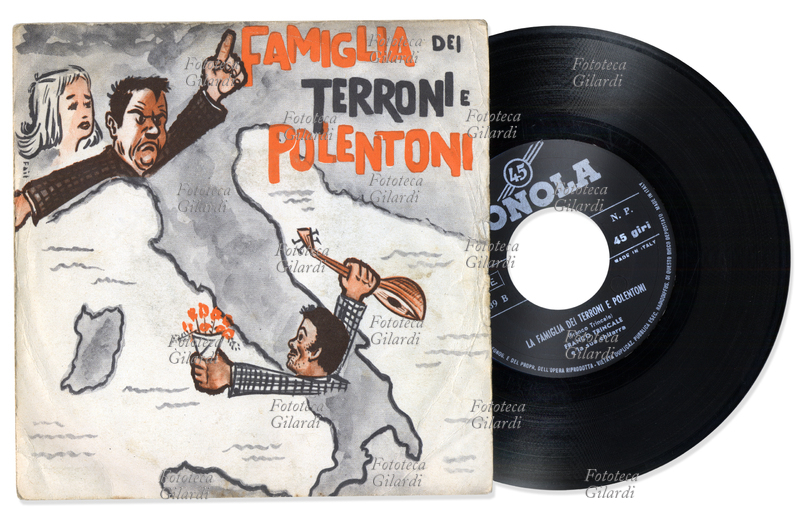 MUSICA copertina disco 45 giri di Franco Trincale (12 settembre 1935) \