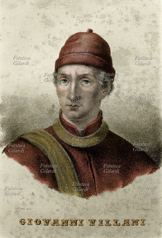 Giovanni VILLANI (1271-1348) mercante e storico fiorentino, autore delle \