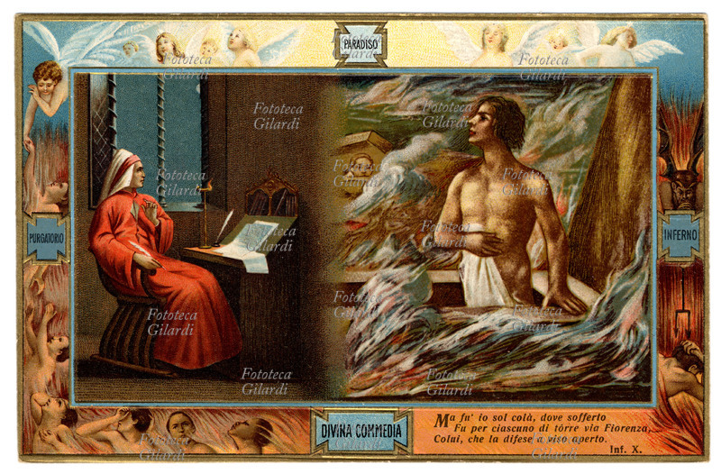 DIVINA COMMEDIA (1321) Inferno, canto X. \