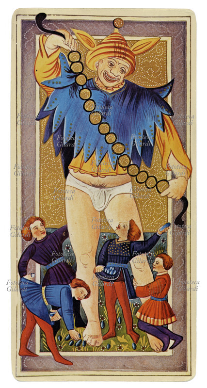 TAROCCHI la carta del Matto del mazzo \