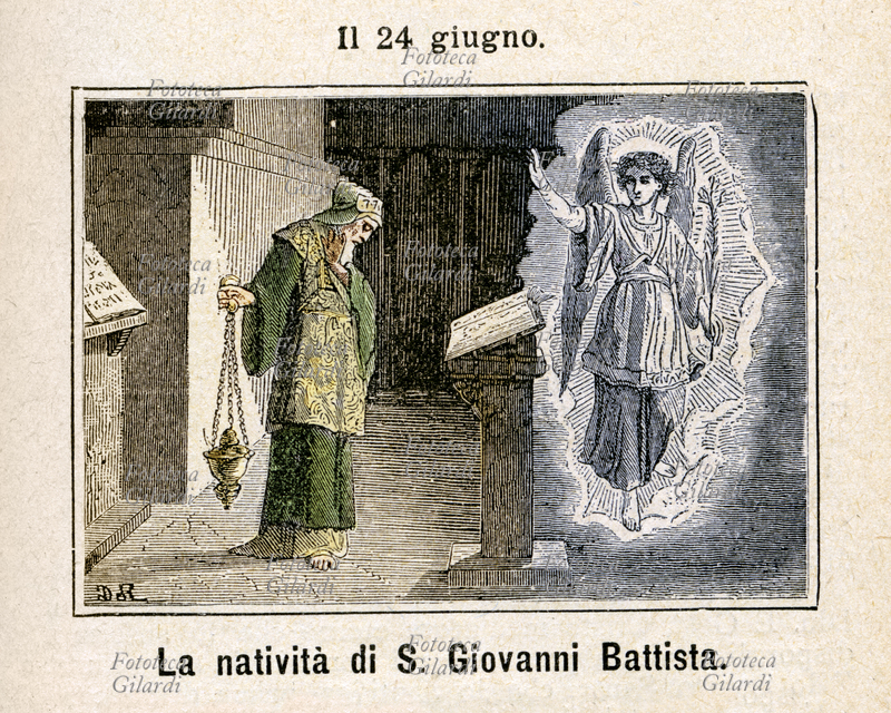 NATIVITÀ DI SAN GIOVANNI BATTISTA (I secolo), precursore del Signore. Oltre a Gesù e alla sua Santa madre, il Battista è l\